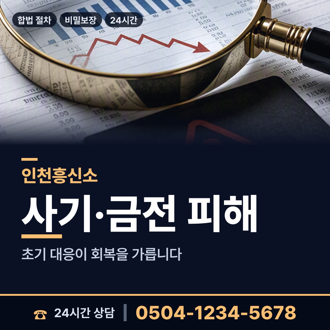 인천 송림3.5동 탐정사무소 상담 안내